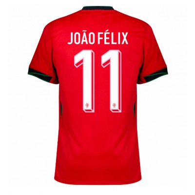 Portugal Joao Felix #11 Hjemmebanetrøje EM 2024 Kortærmet Portugal Joao Felix #11 Hjemmebanetrøje EM 2024 Kortærmet